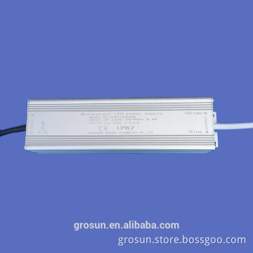 IP67 Waterproof LED Driver High PF(0.96) Power Supply 24v AC to DC Coverter /Transformer CE Approved